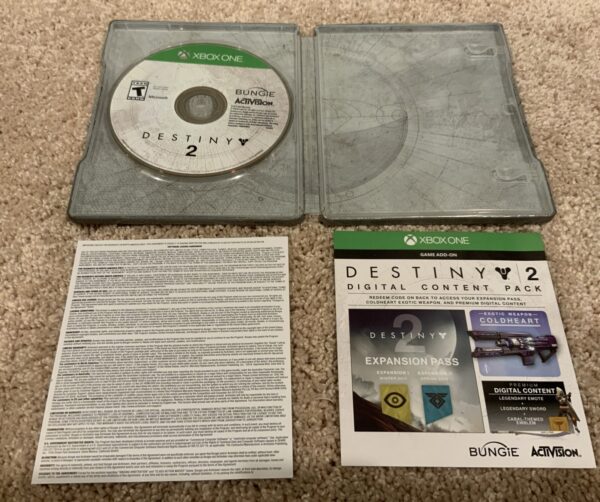 Destiny 2: Collector's Edition Steelbook and Game Disc (Microsoft Xbox One 2017} - Image 4