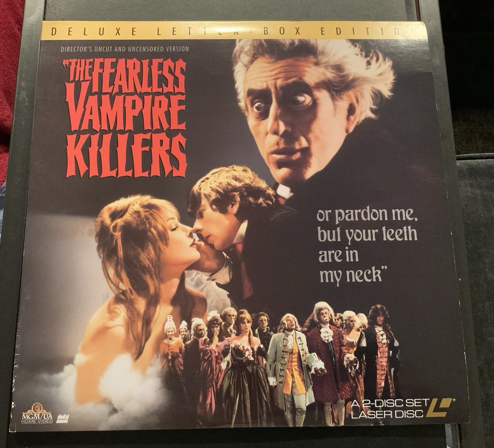 The Fearless Vampire Killers Criterion Collection (Laserdisc) SHARON TATE RARE!