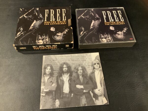 Molten Gold: The Anthology by Free 2 CD Box Set 1993 A&M Records - Image 5