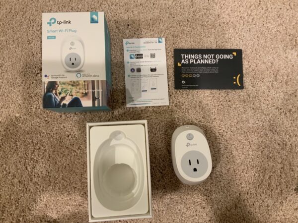 TP-LINK Kasa HS100 Smart Wi-Fi Plug Remote Access Open Box Never Used - Image 3