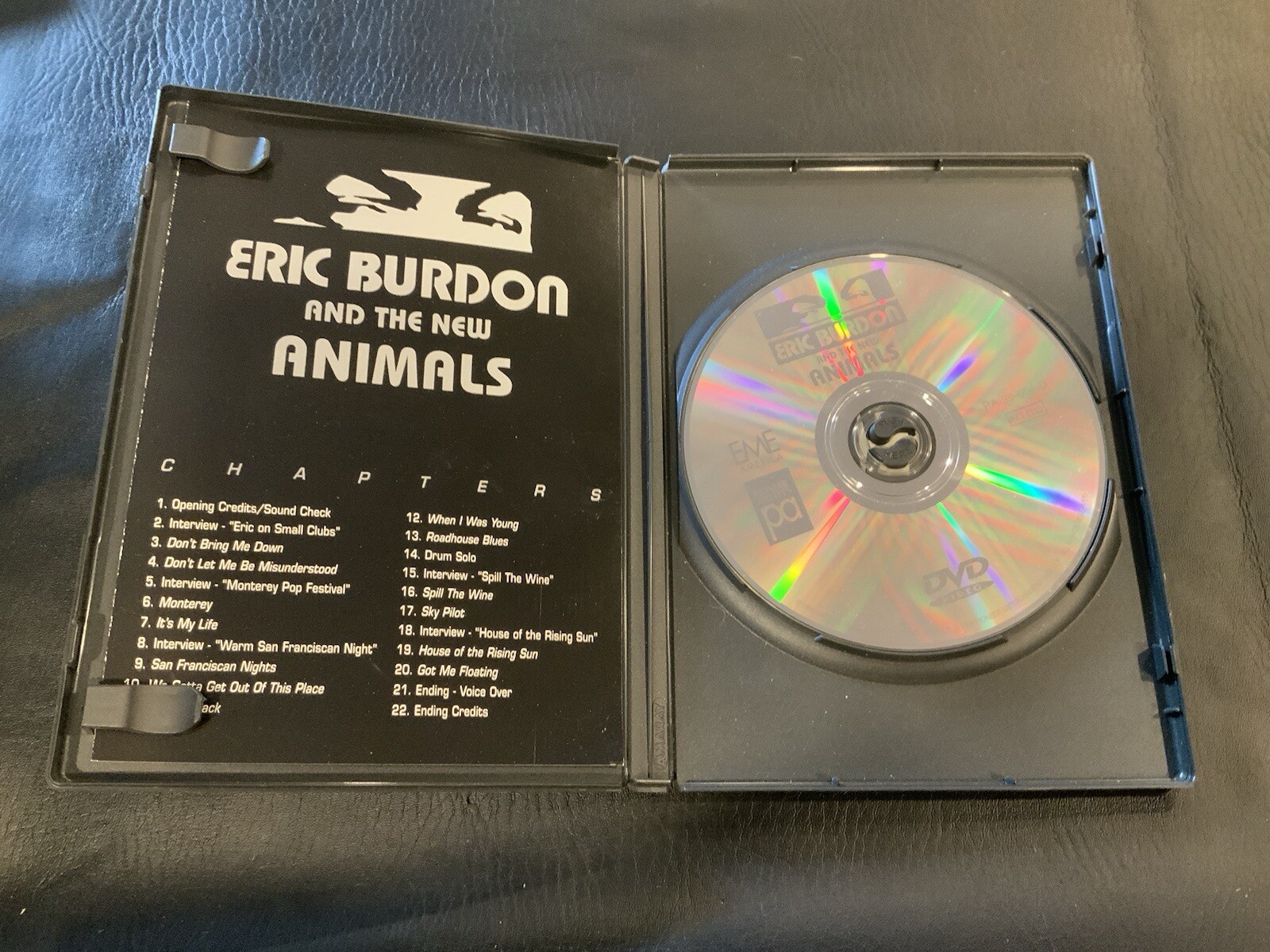 Eric Burdon CD & DVD Lot - New Animals: Live at the Coach House + Soul Of A Man - Image 4