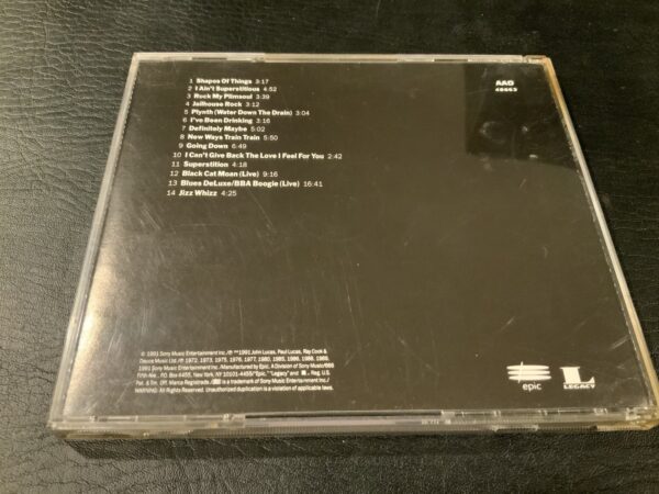 JEFF BECK - BECKOLOGY - VOLUME 2 - 1991 SONY - CD - Image 2