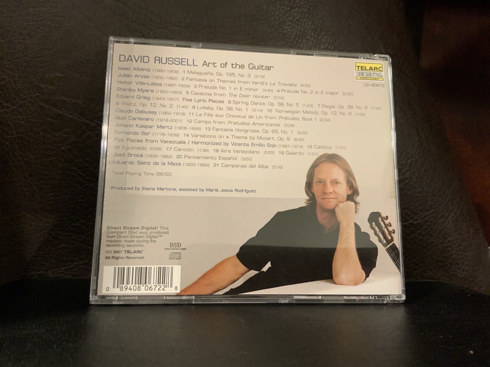 6 HTF Classical Guitar Albums: David Russell, Kraft, Garcia, Sor, Villa-Lobos - Image 5