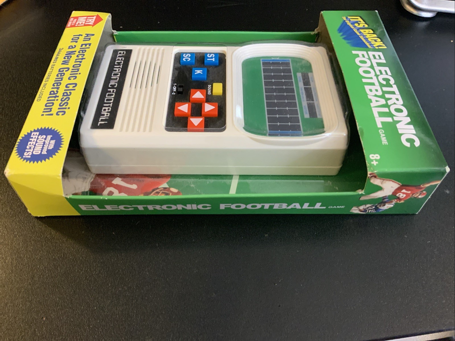 Electronic Football Classic Basic Fun Game One Size White NEW Sealed RARE Works - Image 4