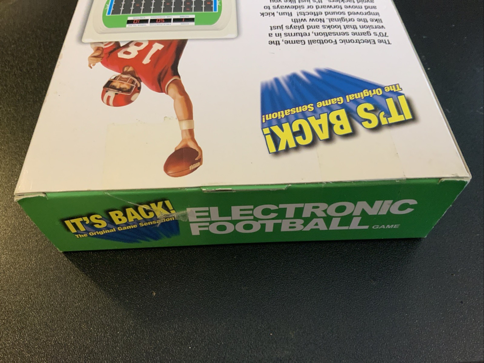 Electronic Football Classic Basic Fun Game One Size White NEW Sealed RARE Works - Image 5