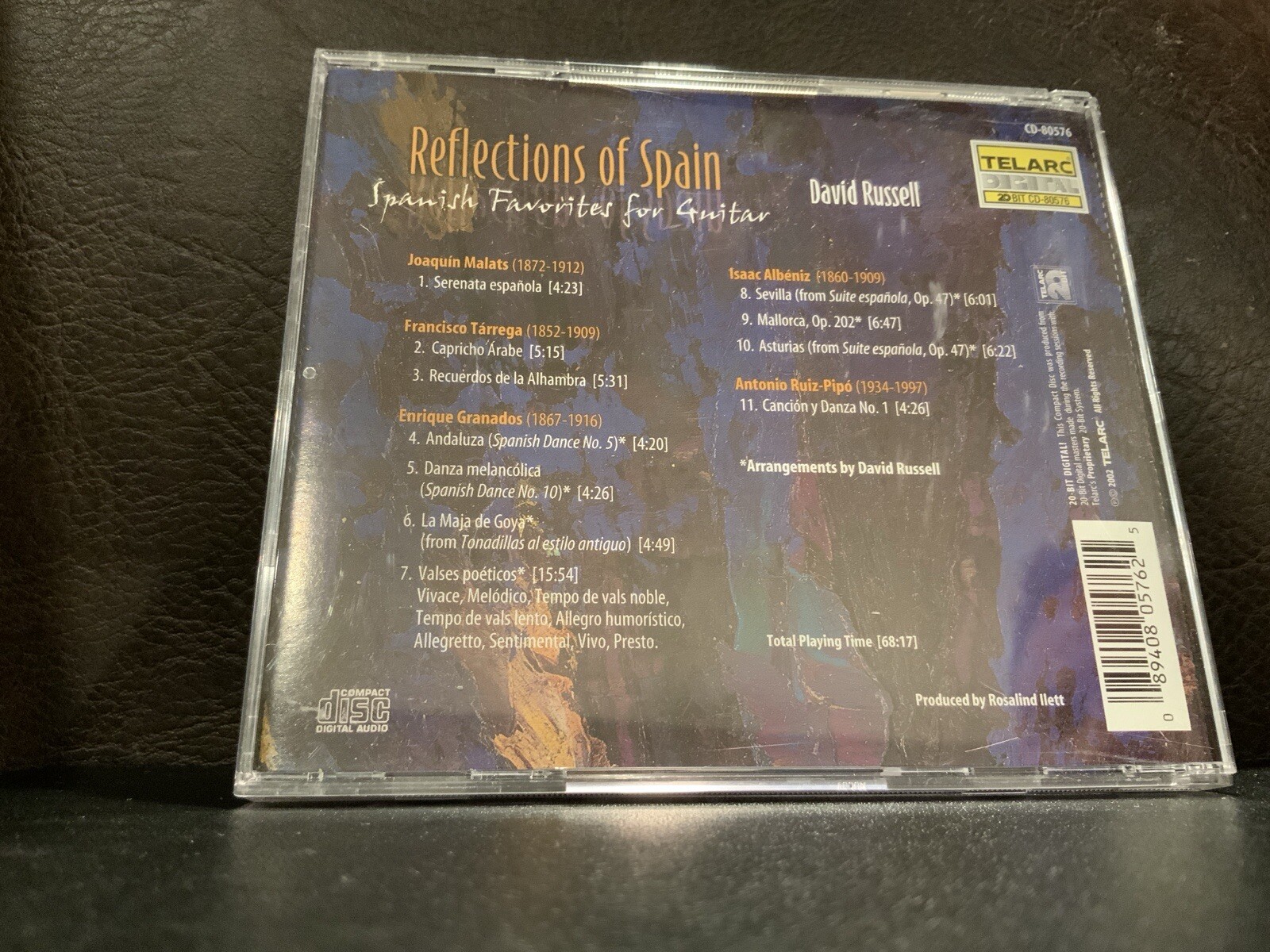 6 HTF Classical Guitar Albums: David Russell, Kraft, Garcia, Sor, Villa-Lobos - Image 8
