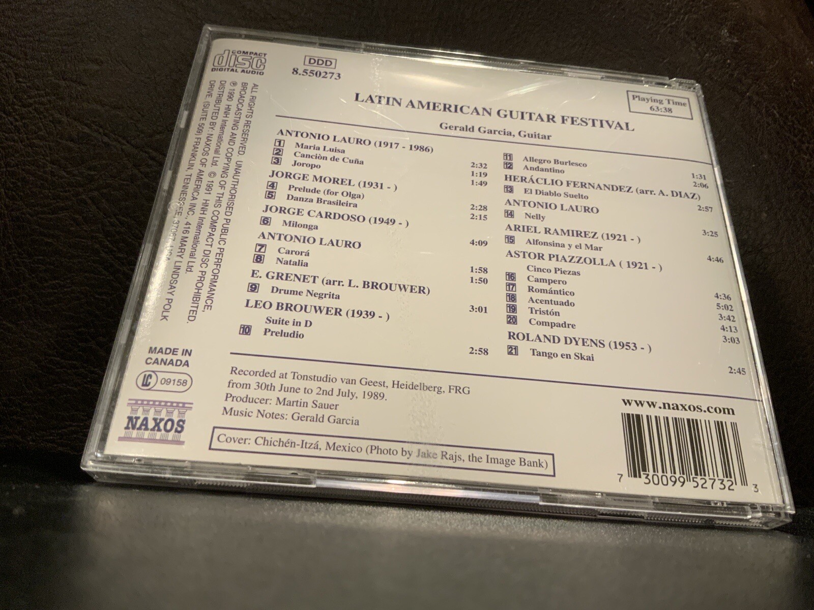 6 HTF Classical Guitar Albums: David Russell, Kraft, Garcia, Sor, Villa-Lobos - Image 10
