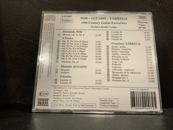 6 HTF Classical Guitar Albums: David Russell, Kraft, Garcia, Sor, Villa-Lobos - Image 12