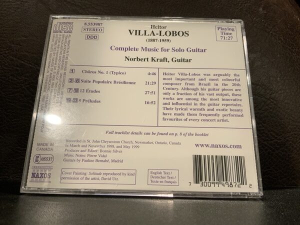 6 HTF Classical Guitar Albums: David Russell, Kraft, Garcia, Sor, Villa-Lobos - Image 14