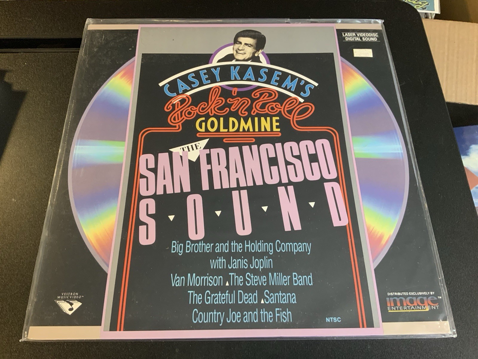 CASEY KASEM'S ROCK 'N ROLL GOLDMINE - THE SAN FRANCISCO SOUND Laserdisc LD RARE
