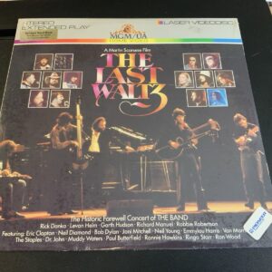 THE LAST WALTZ Laserdisc, Martin Scorsese BRAND NEW SEALED  ULTRA RARE THE BAND!
