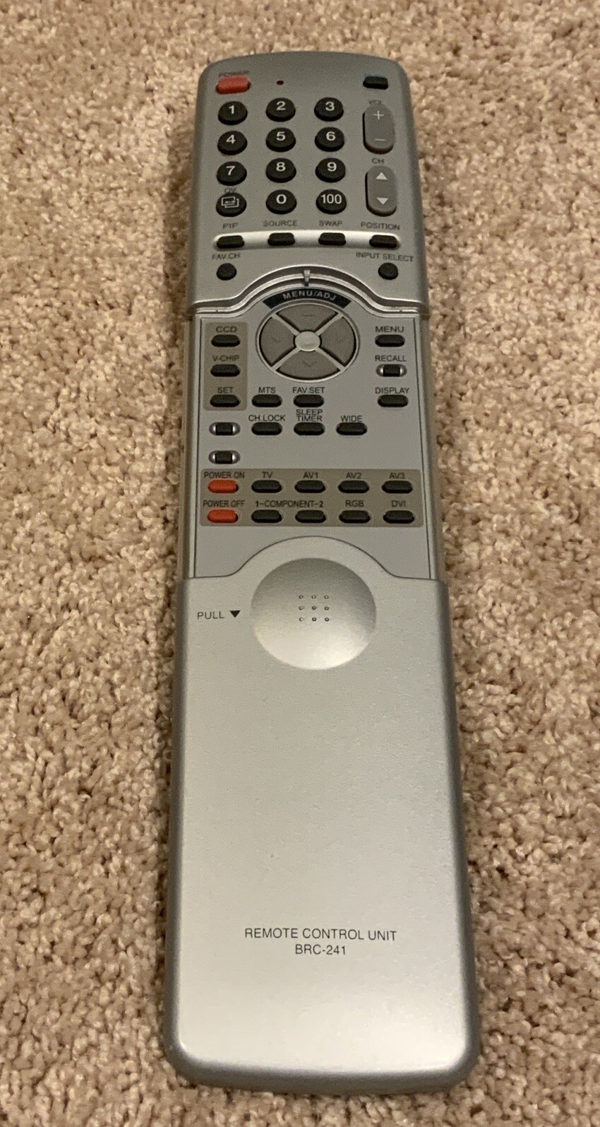 VIEWSONIC BRC-241 REMOTE CONTROL for VPW450HD PME50X7 MX42VM10 DTS42W - Image 2