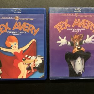 Tex Avery Screwball Classics Volume 1 & 2 (NEW) Blu-ray Warner Archive Collectin