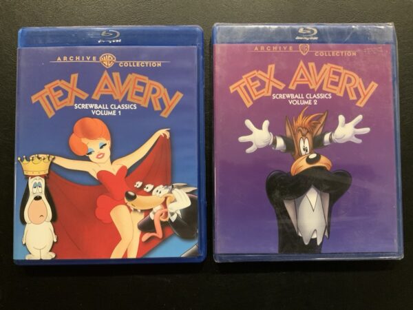 Tex Avery Screwball Classics Volume 1 & 2 (NEW) Blu-ray Warner Archive Collectin