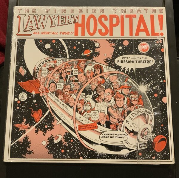 Firesign Theatre Shakespeare’s, Lawyers Hospital & Fighting Clowns Pic Lot of 3 - Image 2