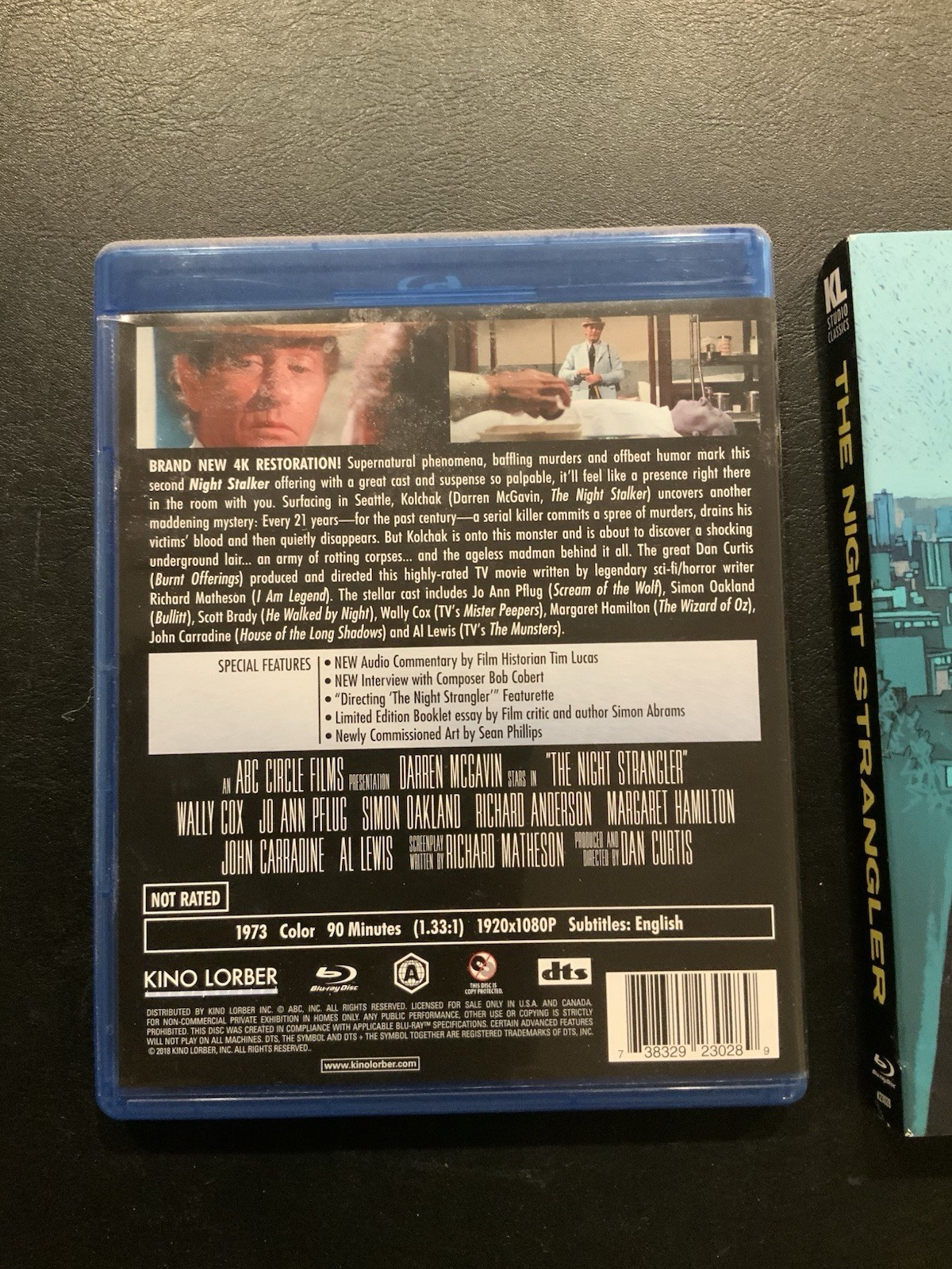 The Night Strangler & Night Stalker (Bluray, 1973) Kino Lorber w/Slipcovers! OOP - Image 5