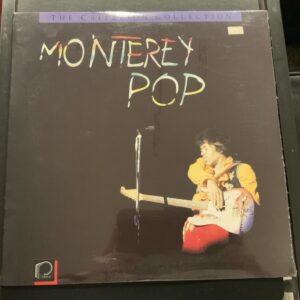 1st Printing Monterey Pop Criterion Collection Laserdisc Jimi Hendrix Rare NEW!