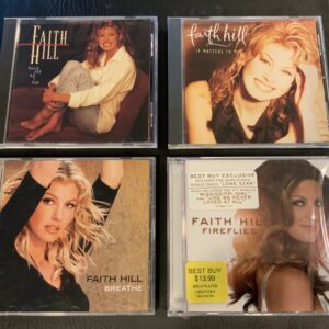 FAITH HILL 4 CD Lot - Take Me As,  It Matters, Breathe, Fireflies (BRAND NEW)