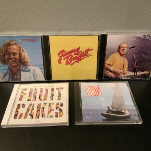 Jimmy Buffett 5 CD Lot - Greatest, Havana Daydreamin, Boats, Fruitcakes, Feeding