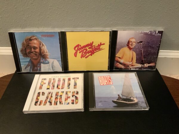 Jimmy Buffett 5 CD Lot - Greatest, Havana Daydreamin, Boats, Fruitcakes, Feeding