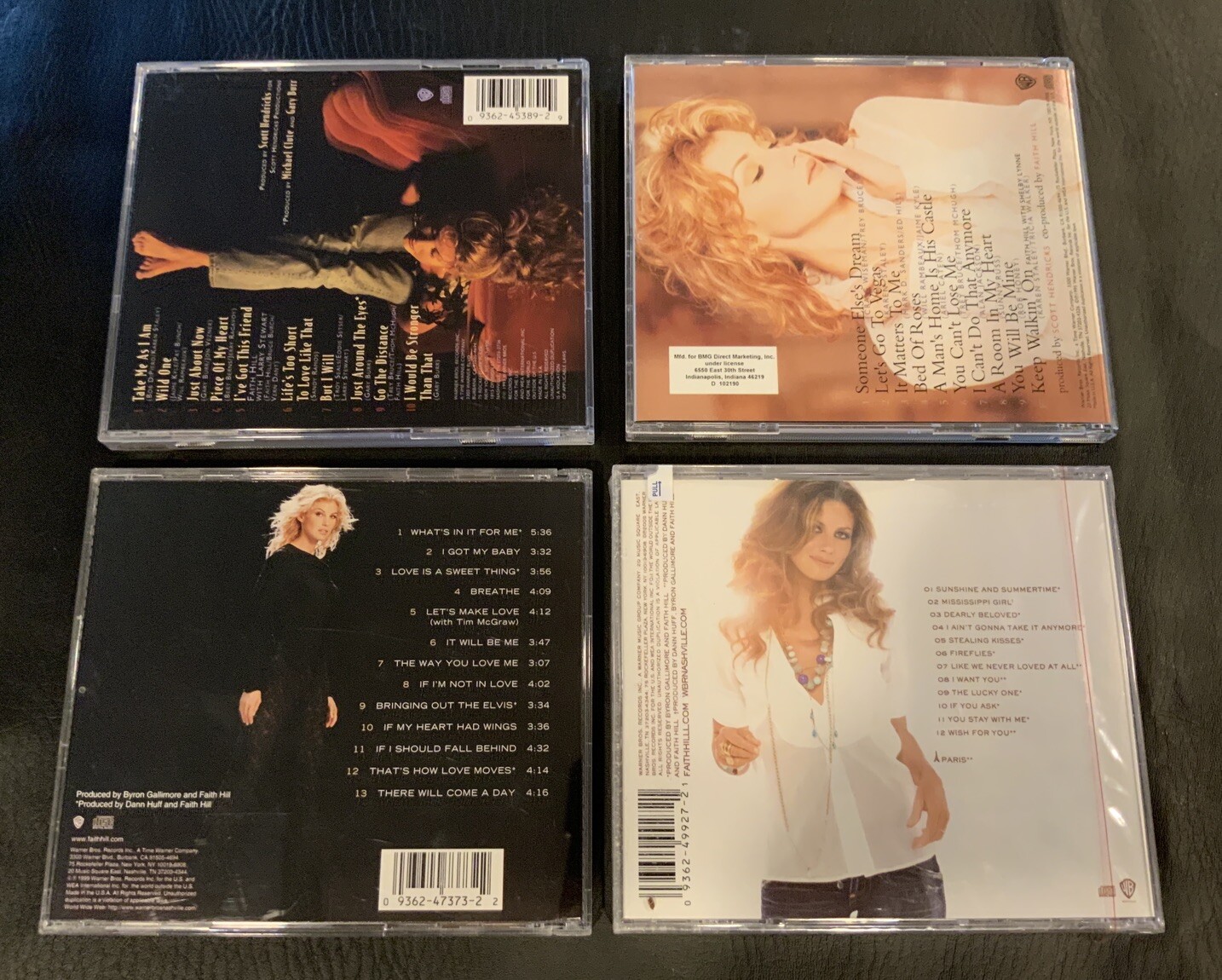 FAITH HILL 4 CD Lot - Take Me As,  It Matters, Breathe, Fireflies (BRAND NEW) - Image 2