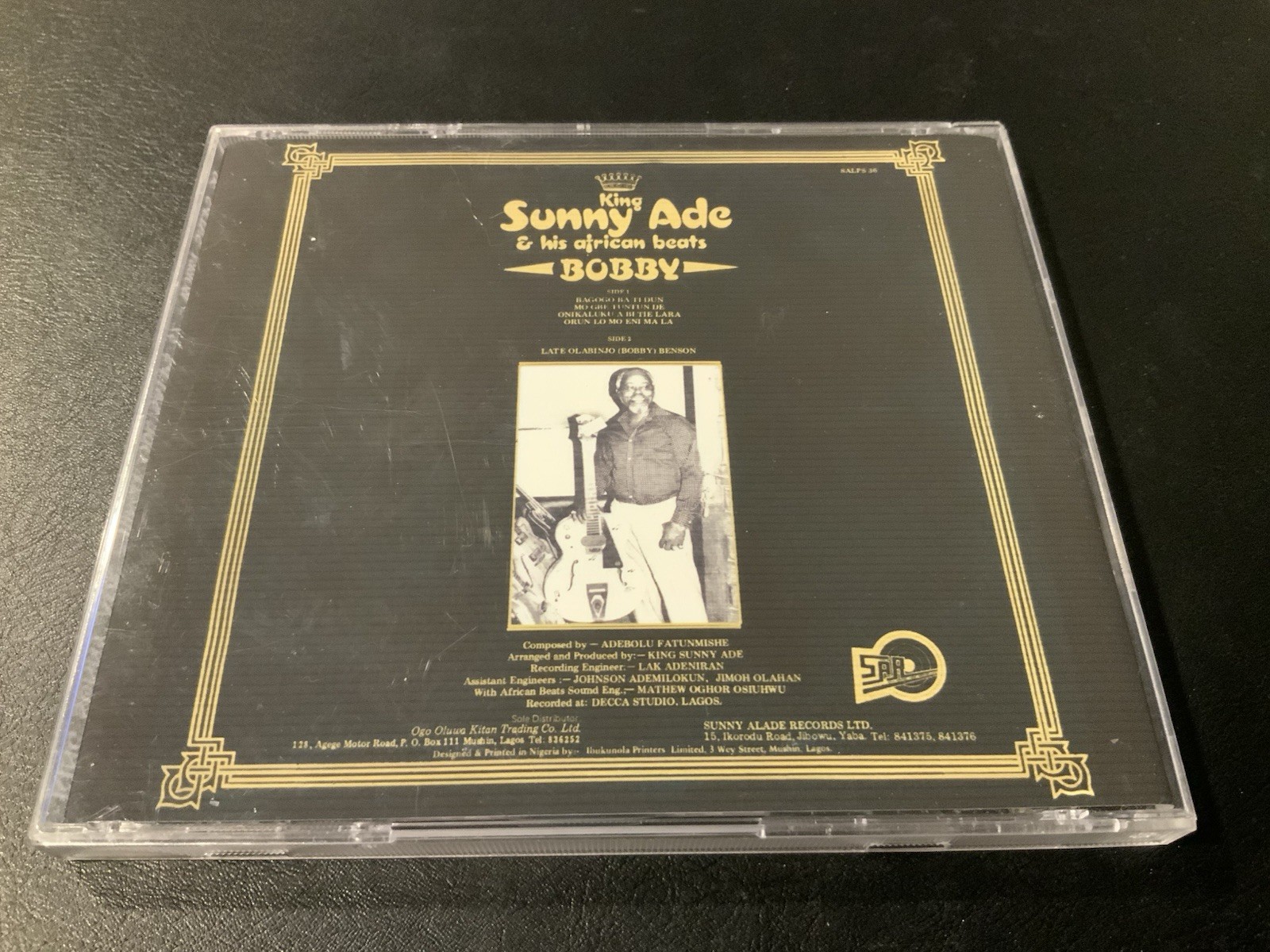 King Sunny Ade & His African Beats Bobby CD Ijingle Odu Nigeria 1982 RARE - Image 2