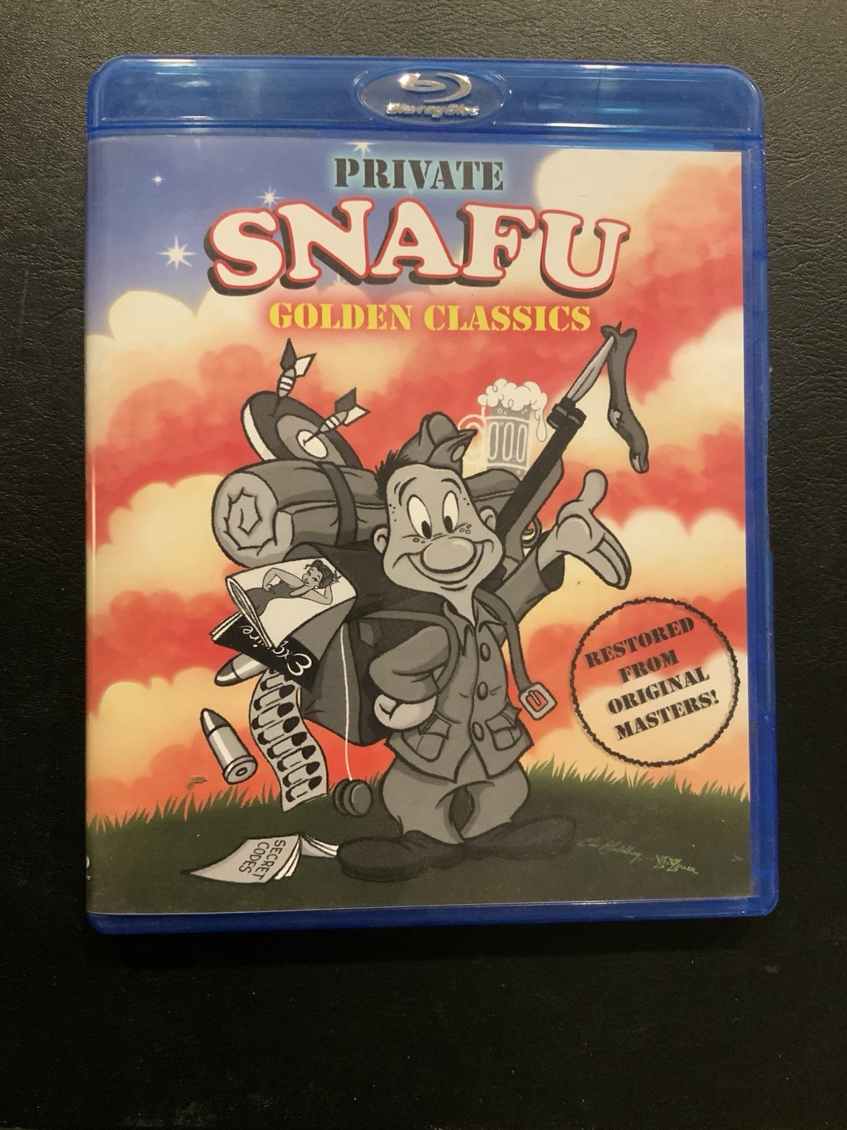 Private Snafu -Golden Classics 1940s animation Thunderbean Blu-ray OOP Pre-owned