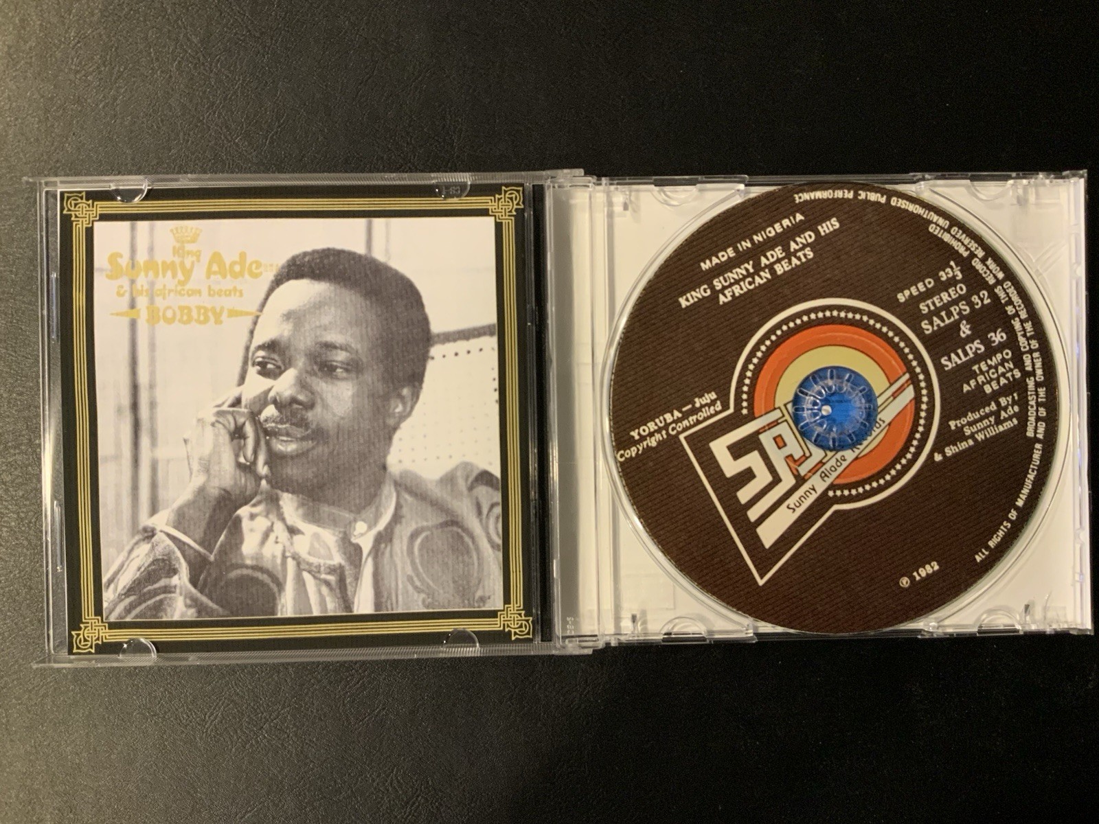 King Sunny Ade & His African Beats Bobby CD Ijingle Odu Nigeria 1982 RARE - Image 3