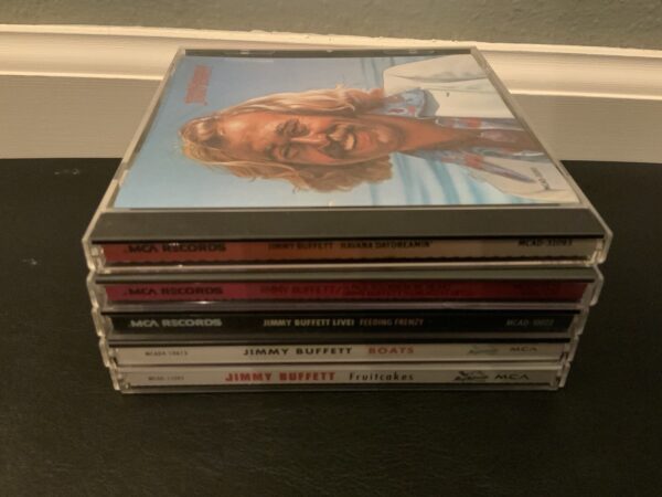 Jimmy Buffett 5 CD Lot - Greatest, Havana Daydreamin, Boats, Fruitcakes, Feeding - Image 2