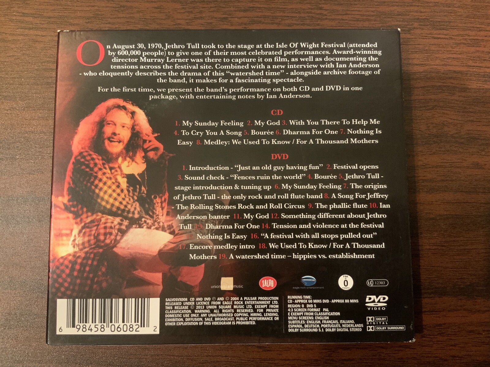 2CD JETHRO TULL - Nothing Is Easy: Live At The Isle Of Wight  + Classic Masters - Image 2