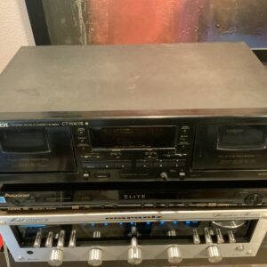 Pioneer CT-W403R Dual Cassette, Auto Reverse, Dolby B & C, HX Pro READ