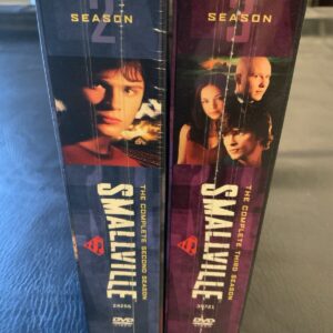 Smallville: The Complete 2nd Season and 3rd Season DVD's NEW SEALED Superman