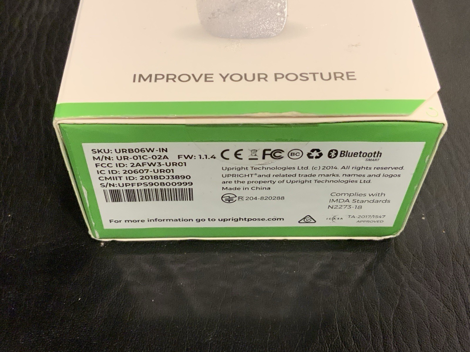 Upright GO Back Posture Improve Your Posture Device New in Box - Image 3