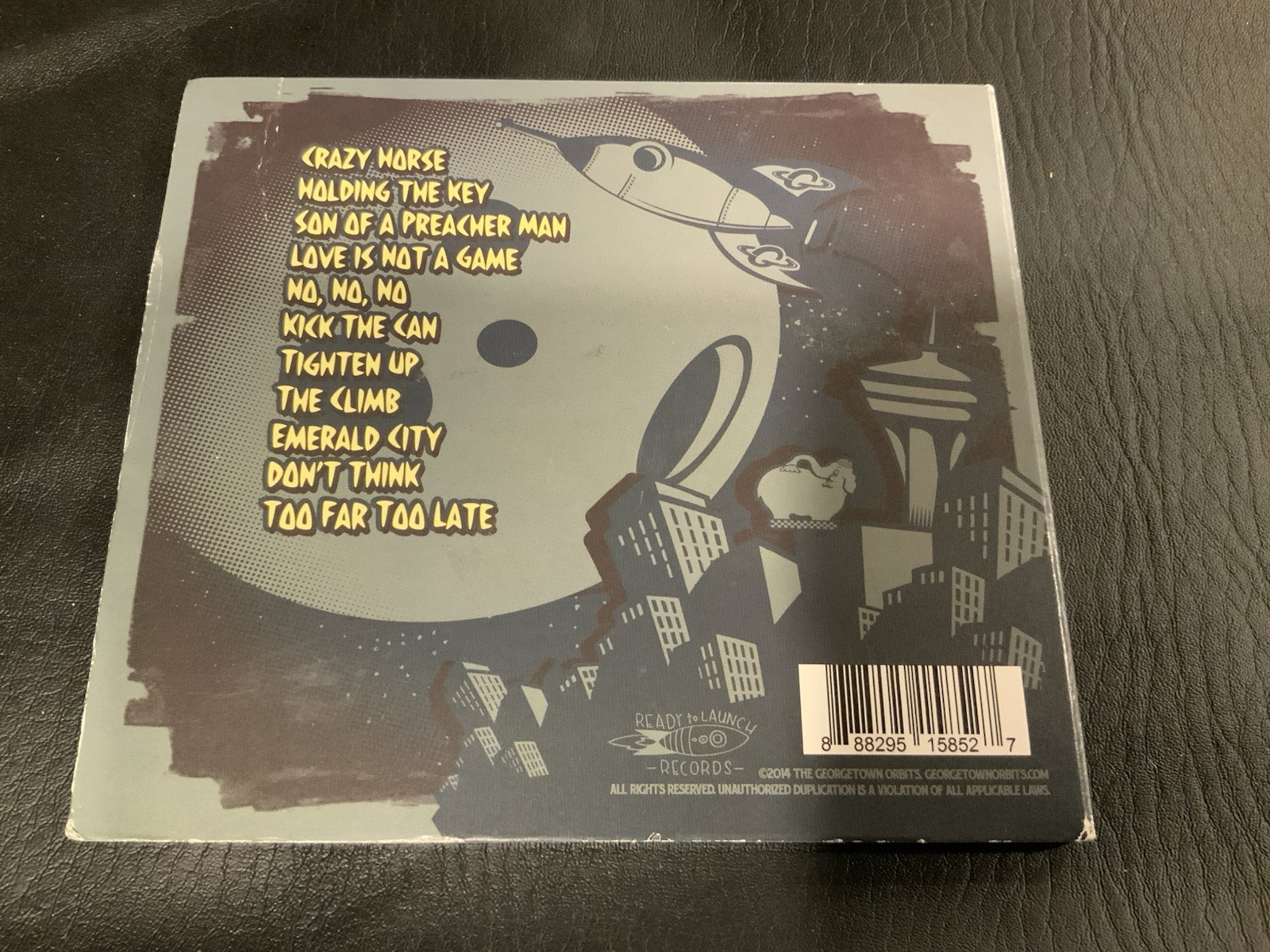 Georgetown Orbits - Third Rock Steady  SUPER RARE CD Digipak - Image 3