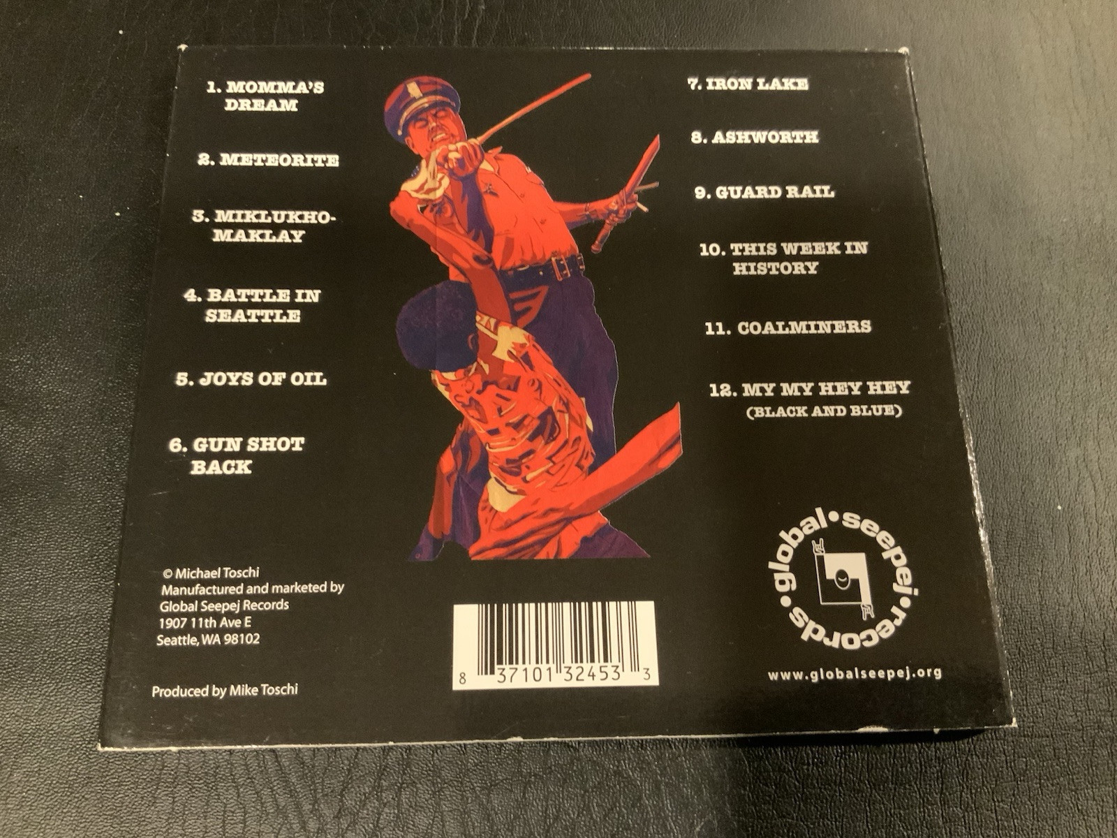 At The Spine - Sonic Resistance CD Global Seepej Records Michael Toschi RARE - Image 2