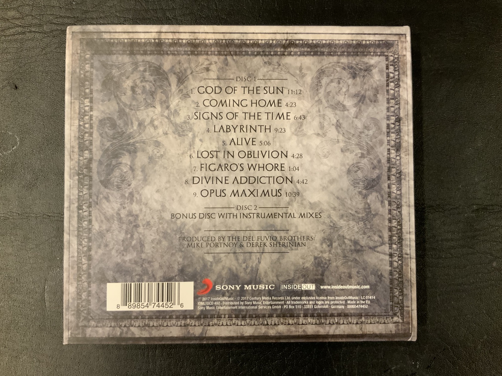 Sons Of Apollo: Psychotic Symphony - Deluxe Edition 2 CD Set 2017 USA Digipak - Image 2