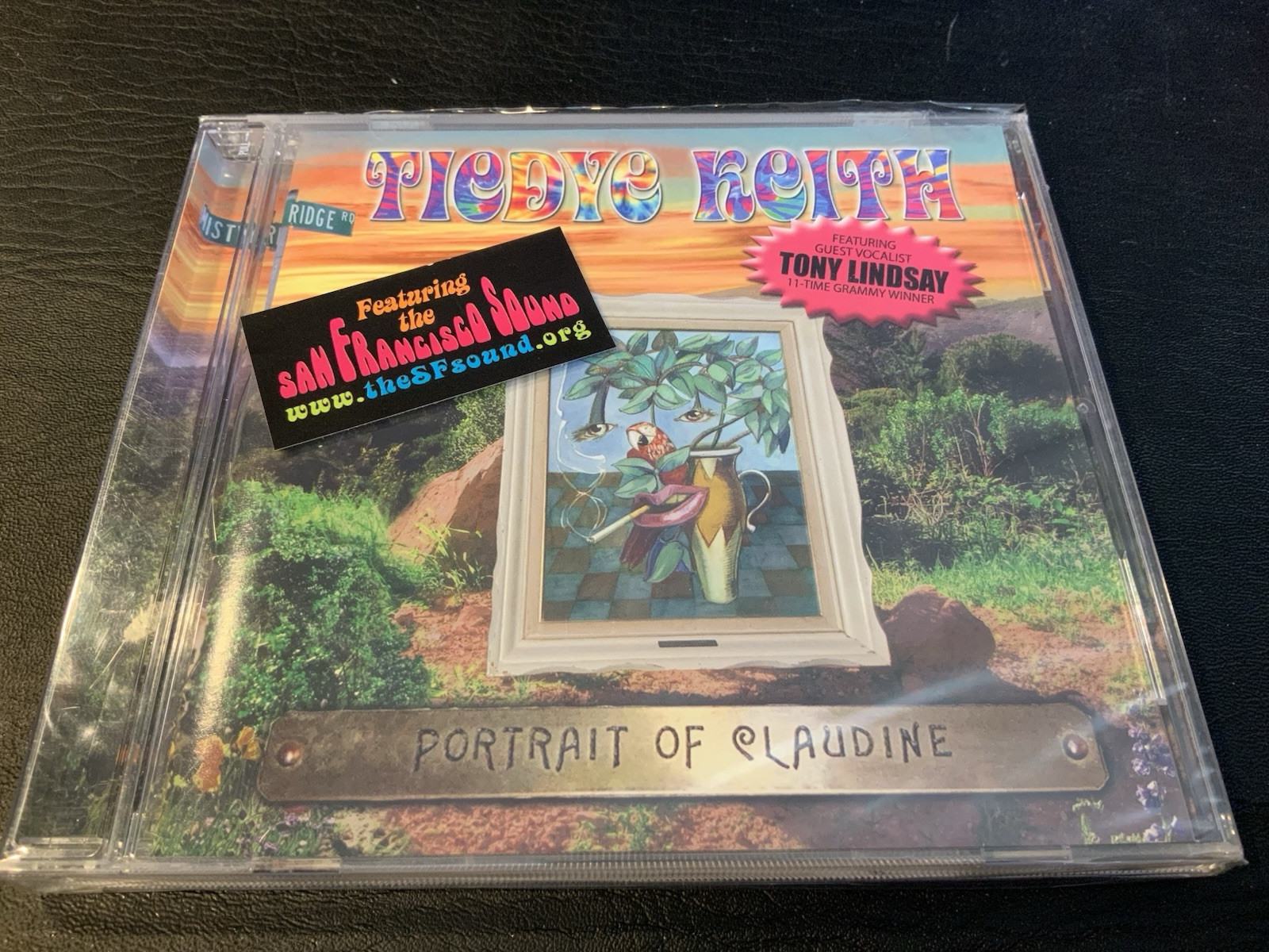 Tiedye Keith Portrait of Claudine (CD) Featuring Tony Lindsay NEW SEALED