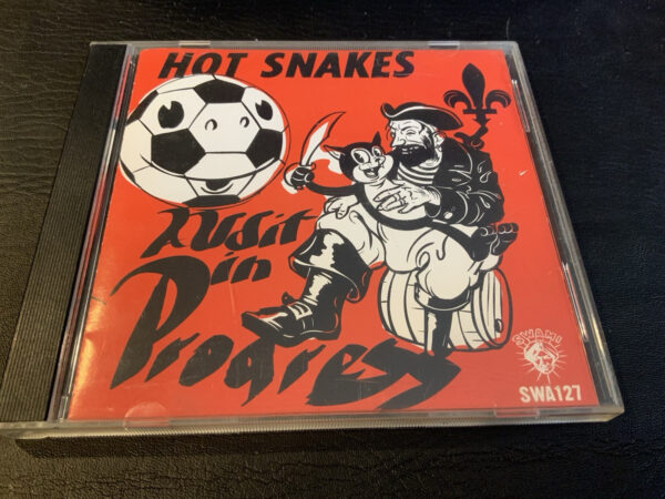 HOT SNAKES: Audit in Progess 2004 Swami Records Punk CD OOP