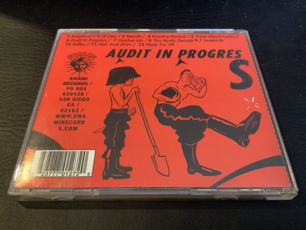 HOT SNAKES: Audit in Progess 2004 Swami Records Punk CD OOP - Image 2