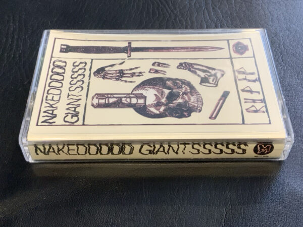 Nakeddddd Giantsssss RIP EP Cassette 2016 Miscreant Records Alt Indie Punk RARE - Image 4