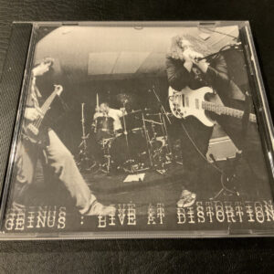 Geinus : Live at Distortion | Ultra RARE CD 2007 Rock Can Roll Records Grunge