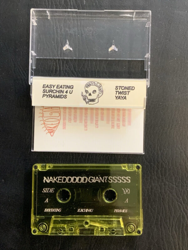 Nakeddddd Giantsssss RIP EP Cassette 2016 Miscreant Records Alt Indie Punk RARE - Image 5
