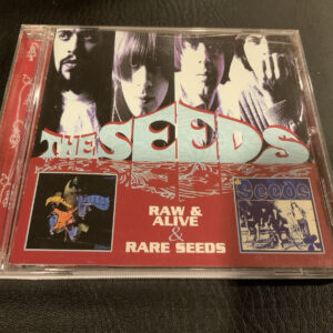 The Seeds – Raw & Alive + Rare Seeds - OOP MINT Garage Rock CD