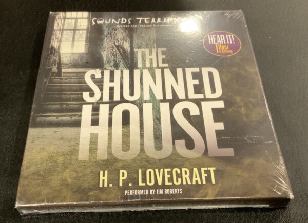H.P. Lovecraft Shunned House Audiobook CD
