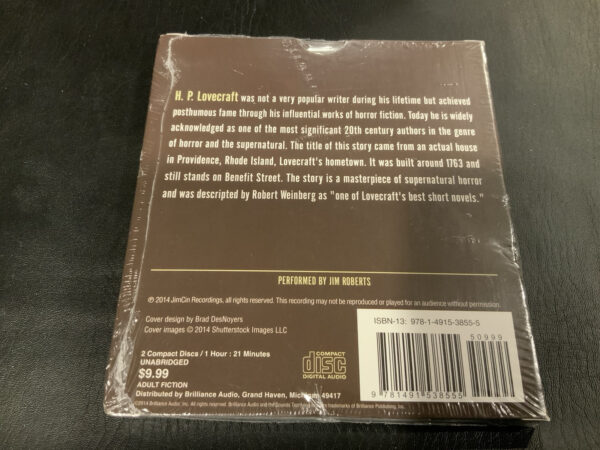 H.P. Lovecraft Shunned House Audiobook CD - Image 2
