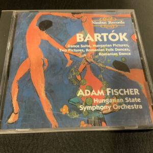 BARTOK 2 CD Lot - 6 String Quartets (4-CD, 1988) & Dance Suite Nimbus RARE HTF