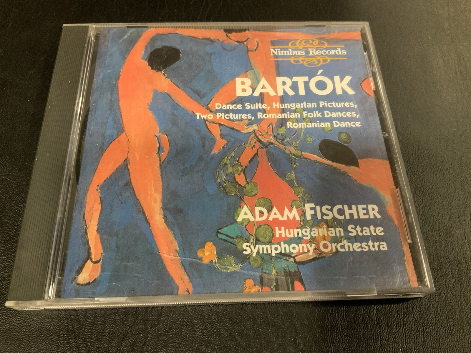 BARTOK 2 CD Lot - 6 String Quartets (4-CD, 1988) & Dance Suite Nimbus RARE HTF