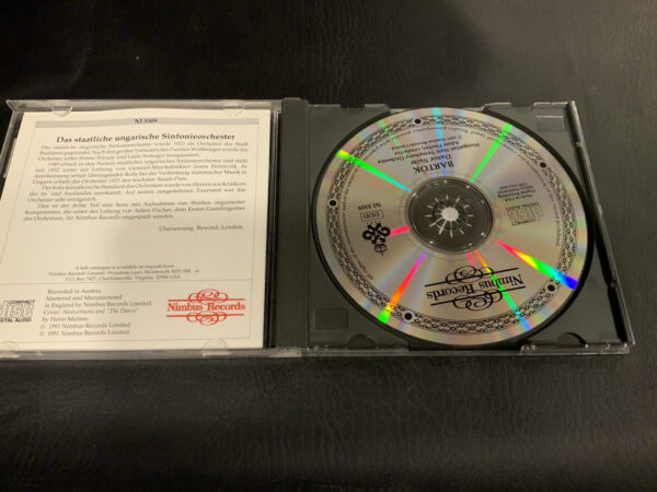 BARTOK 2 CD Lot - 6 String Quartets (4-CD, 1988) & Dance Suite Nimbus RARE HTF - Image 4