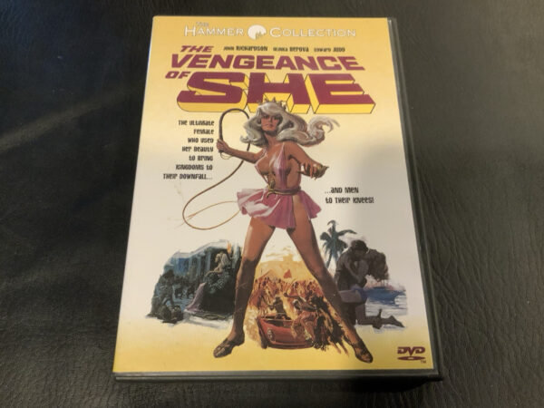 THE VENGEANCE OF SHE DVD 1967 Hammer Collection 1999 Anchor Bay