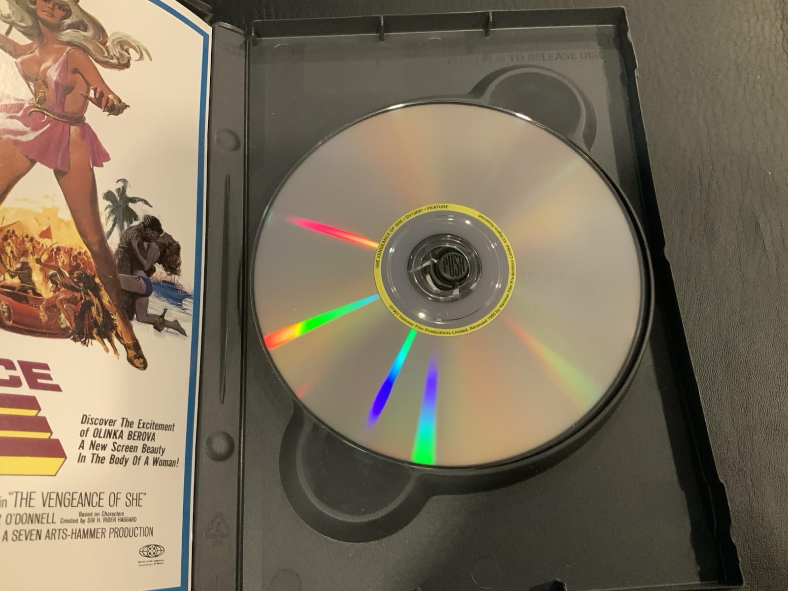 THE VENGEANCE OF SHE DVD 1967 Hammer Collection 1999 Anchor Bay - Image 4